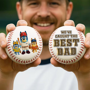 Baseball Dad Baseball - Personalized Gift For Dad 01OHLU090525-Homacus