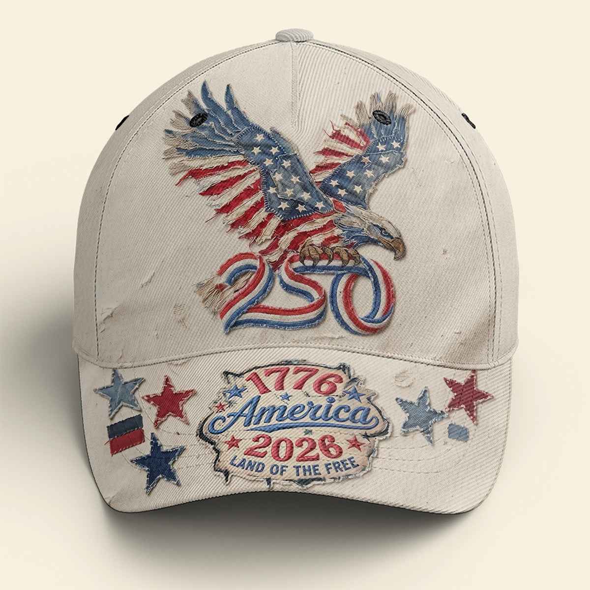 Vintage American Eagle Proud Classic Cap - Personalized Gifts For Patriots 02QHQN030626-Homacus