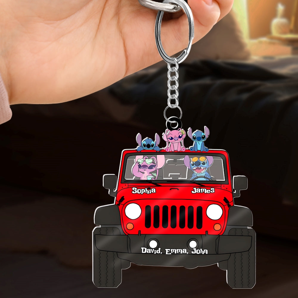 Personalized Gifts For Family Keychain 05ohdc210624-Homacus