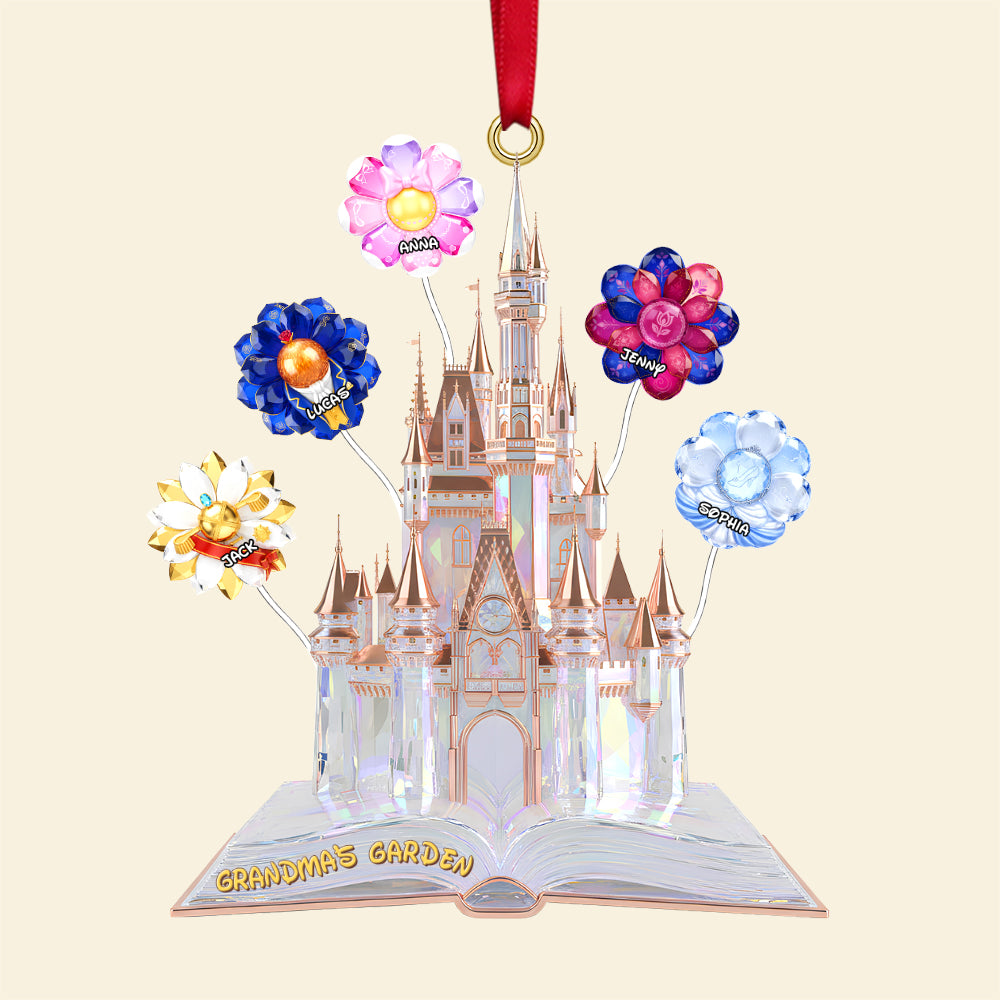 Grandma's Garden Christmas Ornament Personalized Gifts For Grandma 02ohtn201125-Homacus