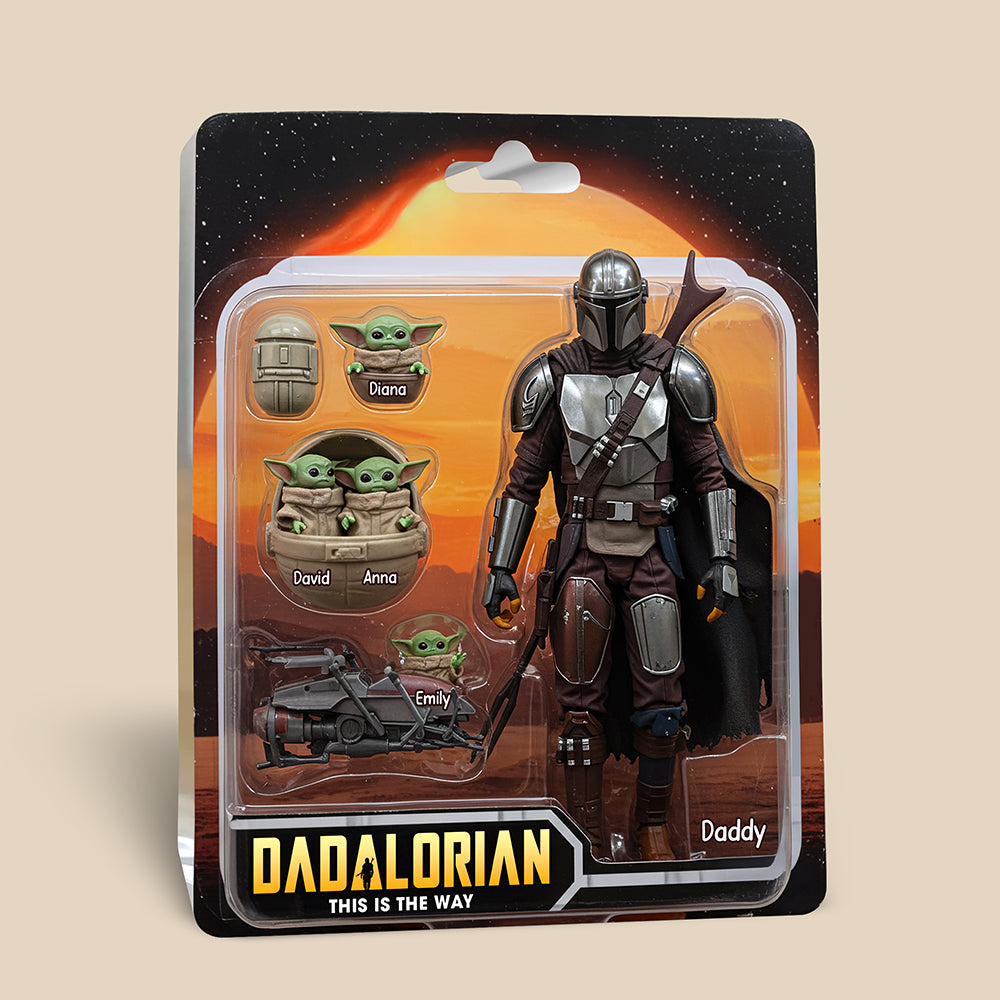 Personalized Gifts For Dad Acrylic Plaque, Best Dad In The Galaxy 03qhqn290425-Homacus