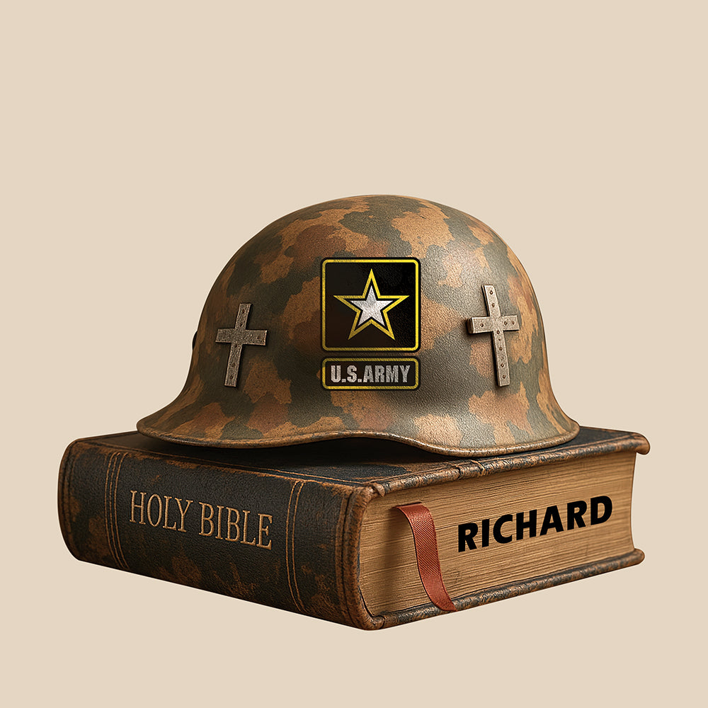 Christian Soldier Acrylic Plaque – Personalized Gifts For Veteran 06toqn230725-Homacus