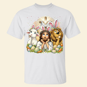 Easter Admirer Shirt, Personalized Easter Gifts For Christians 02qhqn100326-Homacus
