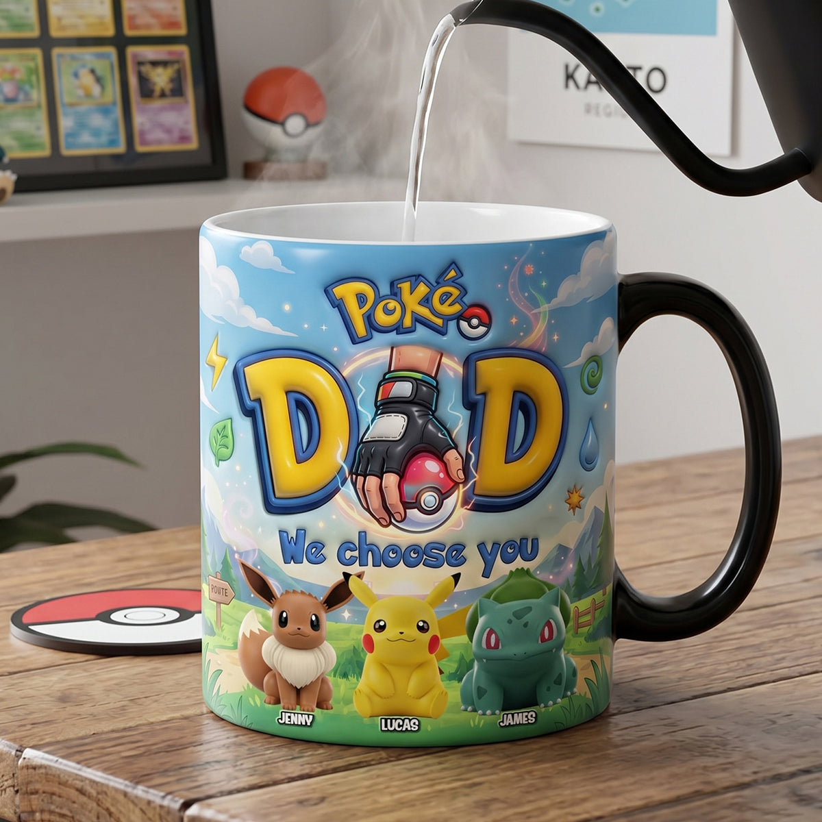 The Chosen Dad Magic Mug - Personalized Gifts For Dads 04natn110526-Homacus