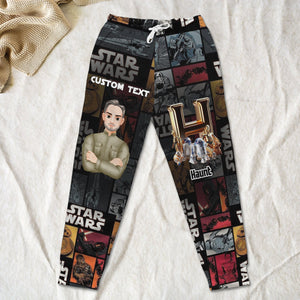 Personalized Gifts For Movie Lovers Sweatpants Custom Letter Alphabet 03XQLU140225HG-Homacus