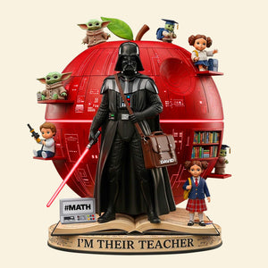 Galactic Teacher Acrylic Plaque - Personalized Gifts For Teacher 03TGTN140625-Homacus