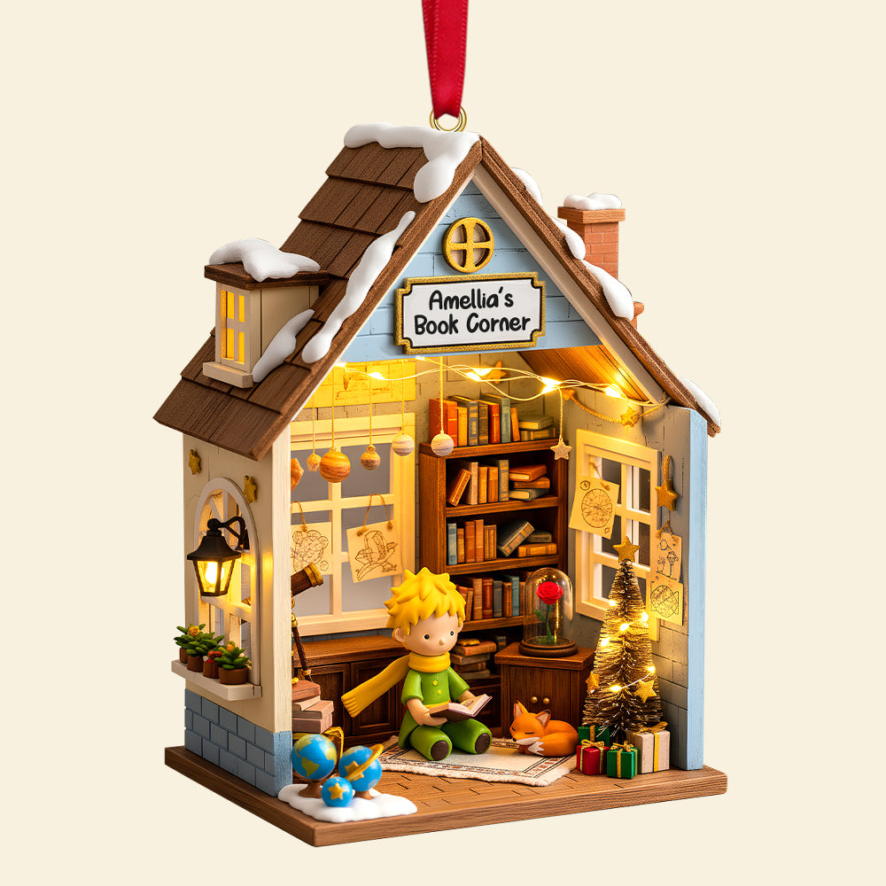 Personalized Gifts For Book Lovers Christmas Ornament 06pgtn031025-Homacus