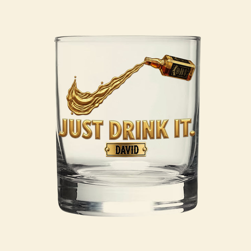 Personalized Gifts For Drinking Lovers Whiskey Glass 05hytn190825-Homacus