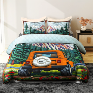 Personalized Gifts For Off-road Quilt Bed Set 022hupu040225-Homacus