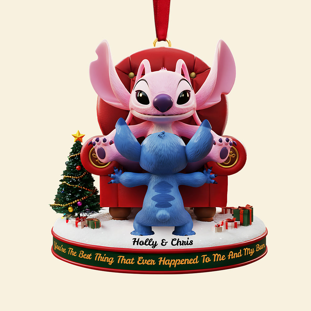 Personalized Gifts For Christmas, Funny Couple Acrylic Ornament 05ohta220925-Homacus