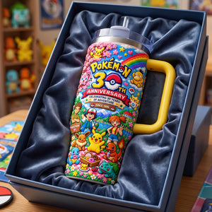 30th Anniversary Adventure Tumbler - Personalized Gifts For Game Lovers 01PALU151026-Homacus