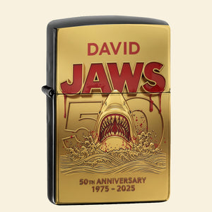 Shark and 50th Anniversary - Personalized Lighter-Homacus