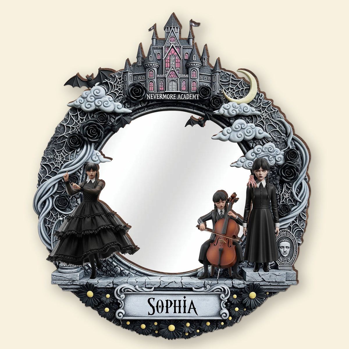 Personalized Spooky Gifts For Movie Fans Mirror 04natn230725-Homacus