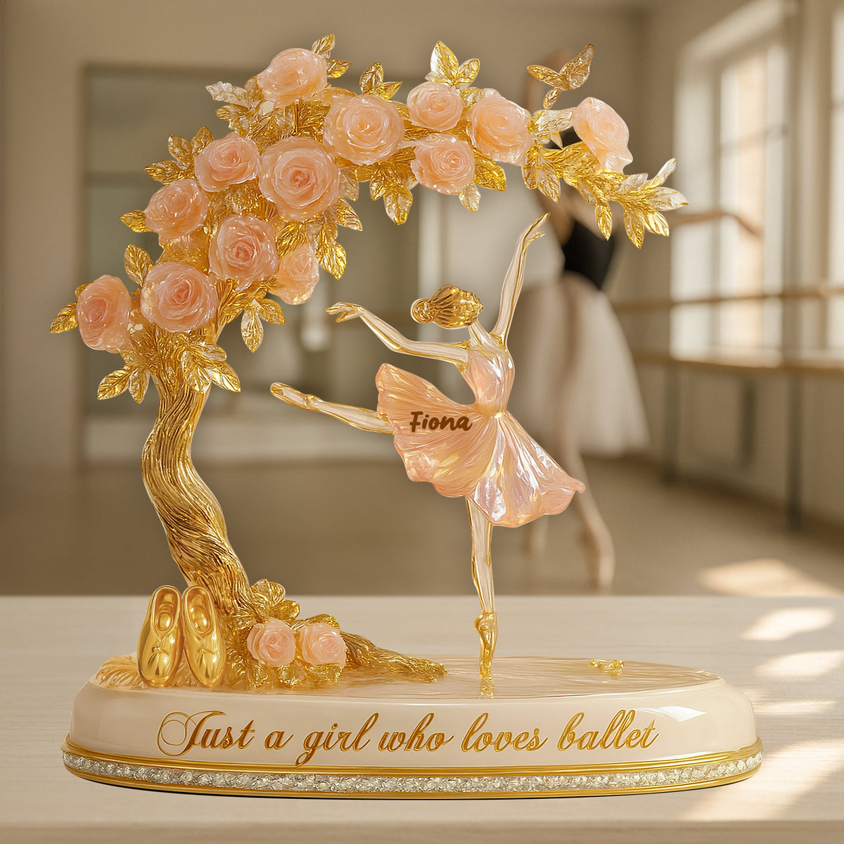 Dreamy Ballet Girl Acrylic Plaque - Personalized Gifts For Ballerina 03QHLU080725-Homacus