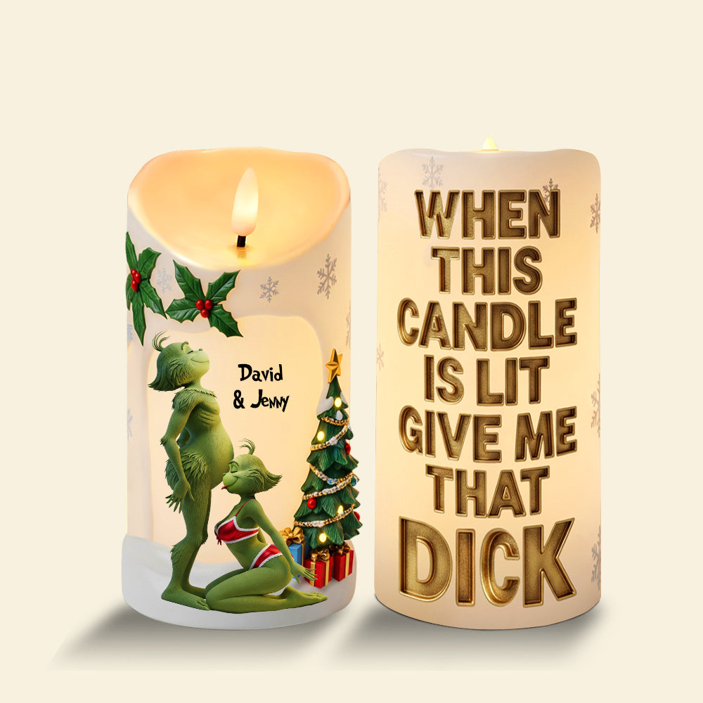 Personalized Christmas Gifts For Couple LED Candle 01ohtn190925-Homacus