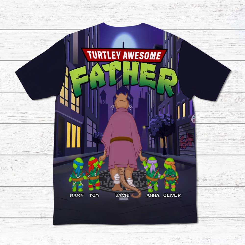 Personalized Gifts For Dad 3D Shirt 03natn220424-Homacus