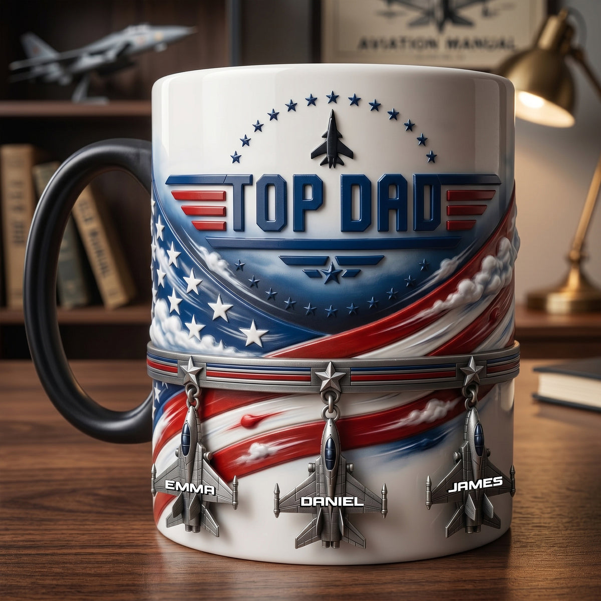 Fighter Aircraft Magic Mug - Personalized Gifts For Dads 05ohlu190526-Homacus