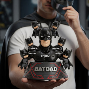 Shadow Dad And Kids Acrylic Plaque - Personalized Gifts For Dads 03ohlu020526-Homacus