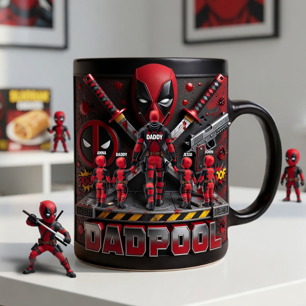 Legendary Dad Squad Magic Coffee Mug - Personalized Gifts For Dad 04OHLU040526-Homacus
