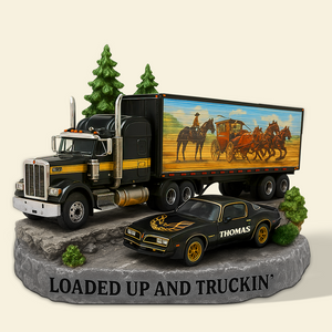 Classic Trucker Movie Acrylic Plaque- Personalized Gift For Trucker 04QHPU210525-Homacus