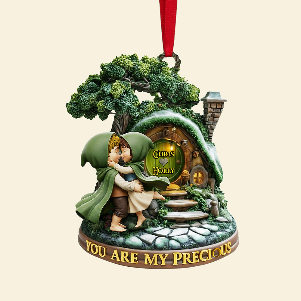 Couple At Fantasy Home Christmas Ornament, Personalized Gifts For Couple 03qhta180925-Homacus