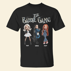 The Baddie Gang Shirt, Personalized Gifts For Horror Fan Friends 03qhtn100925-Homacus