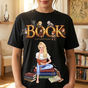 Book Girl Shirt - Personalized Gifts For Book Lovers 02hudt050626