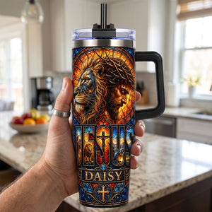 Faith & Strength Christian Tumbler - Personalized Gifts 01hutn010726-Homacus