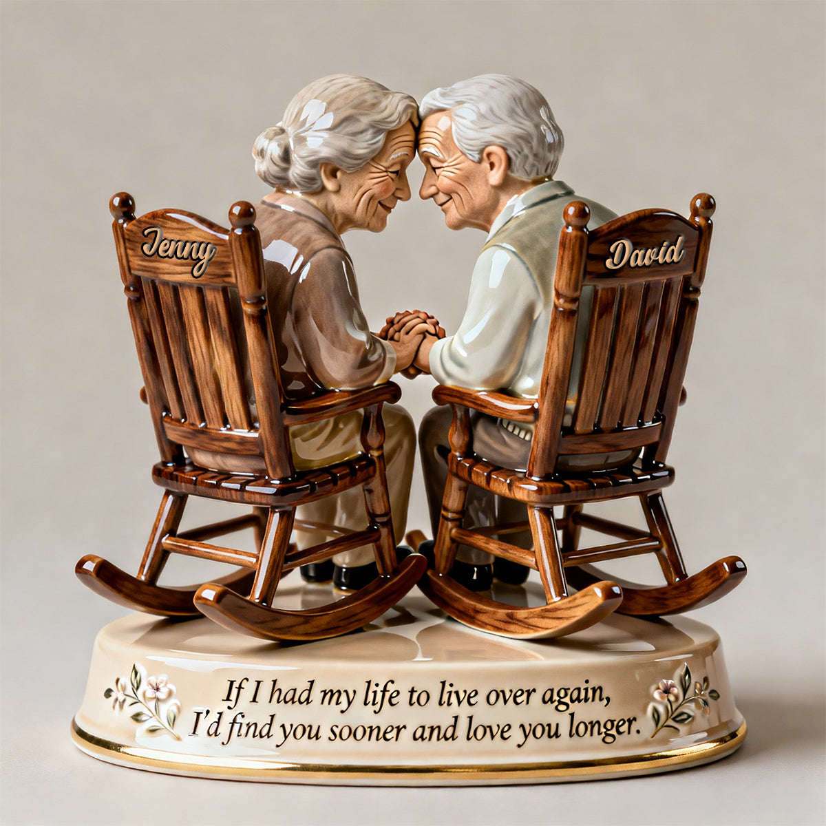 Growing Old Together - Personalized Gifts For Couple Acrylic Plaque 04NATN260126-Homacus