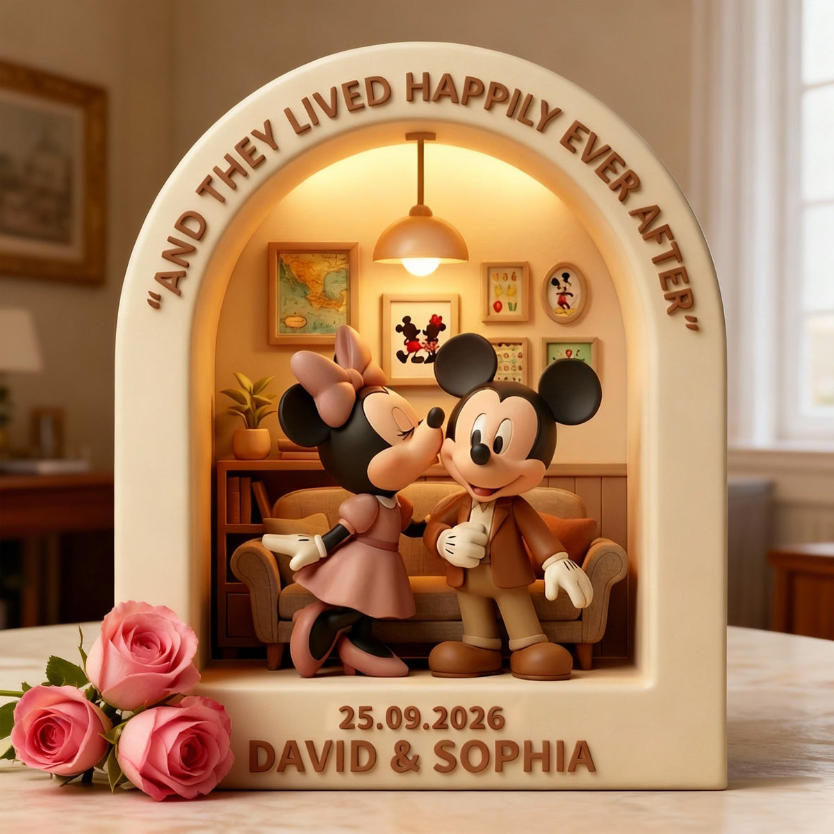 Together Forever Acrylic Plaque - Personalized Gifts For Couple 05totn070126-Homacus