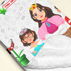 Personalized Gifts For Mom Blanket Super Mom 03ACHU220325PA-Homacus