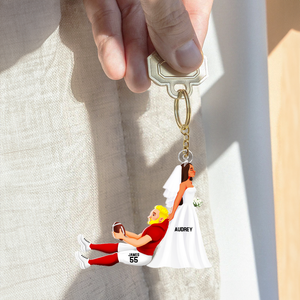 Personalized Gifts For American Football Lover Keychain 05QHHU110125PA-Homacus