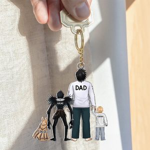 Dad Keychain - Personalized Gifts For Dad 11QHHU020525HG-Homacus