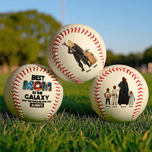 Personalized Gift For Mom Baseball Mother's Day - Best Mom In The Galaxy 061ACHU050425HHHG-Homacus