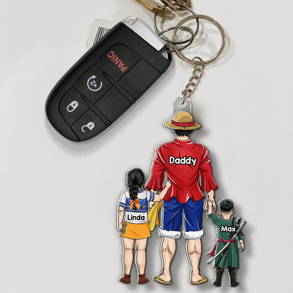 Dad Keychain- Personalized Gifts For Dad 02qhhu120525pa-Homacus