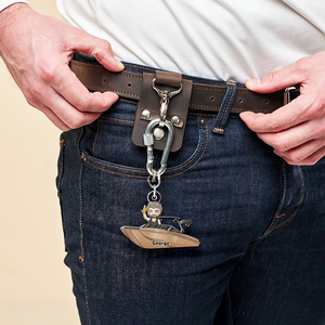 Personalized Gifts For Friends Keychain Wakeboarding Boat Partner 03QHHU120325HH-Homacus