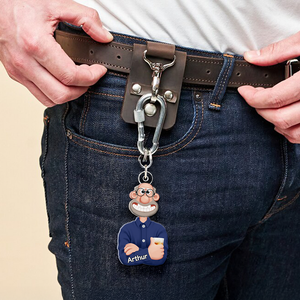 Personalized Gifts For Cartoon Fans Keychain 04QHHU130325PA-Homacus