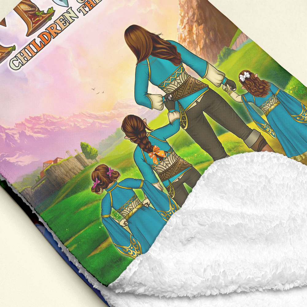 Personalized Gifts For Mom Blanket - The Legend Of Mom Mother's Day 05ACHU210325HG-Homacus