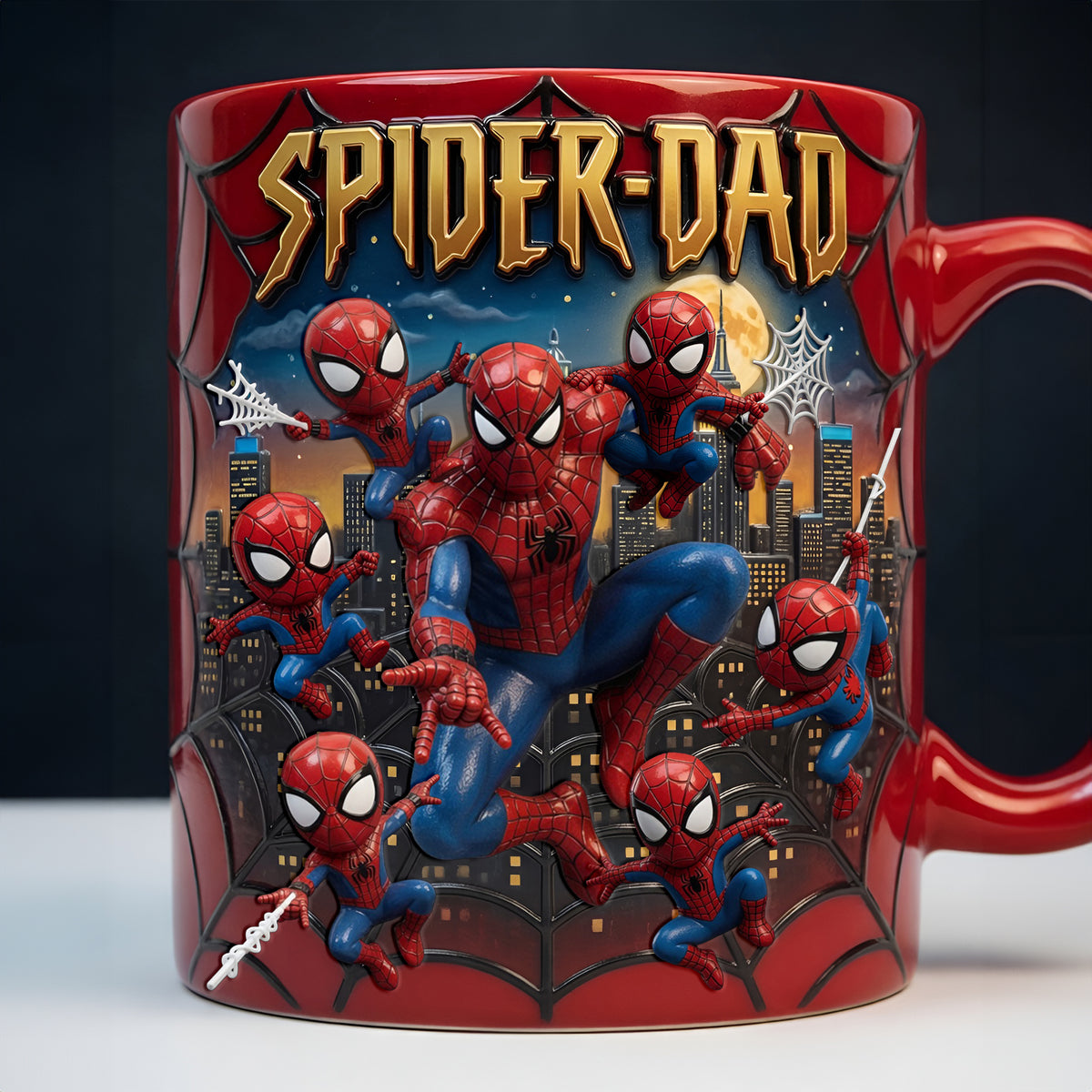 The Arachnid Reveal Heat Changing Mug - Personalized Gifts For Dad Magic Mug 04TYLU110526-Homacus