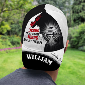 Personalized Gifts For Off Road Lovers Classic Cap 01qhqn080624 Car and Jesus-Homacus