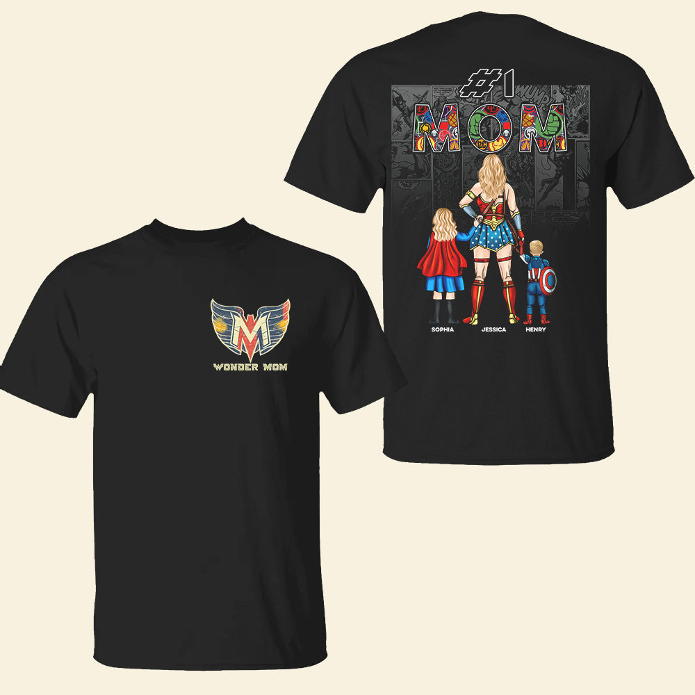 Personalized Gifts For Mom Shirt, Best Mom Story 04qhqn130325pa-Homacus