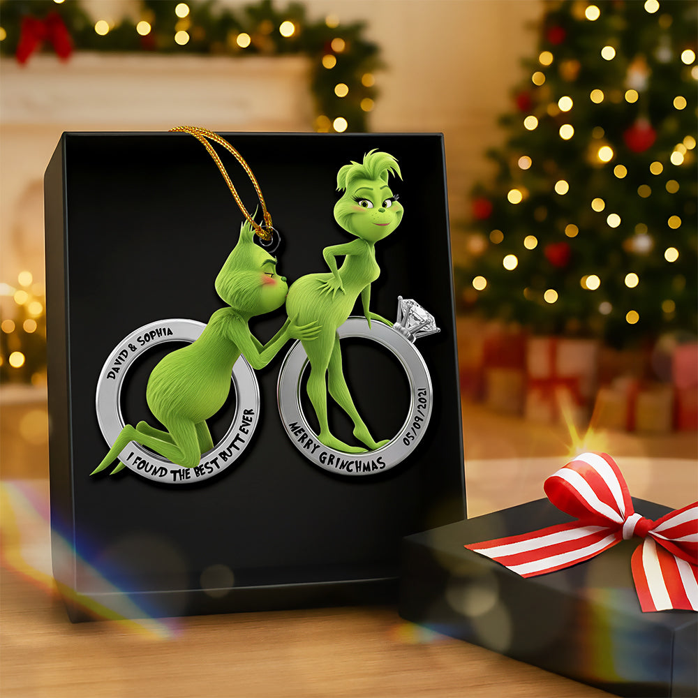 Naughty Couple Christmas Ornament - Personalized Gifts For Couple 05ohqn120925-Homacus