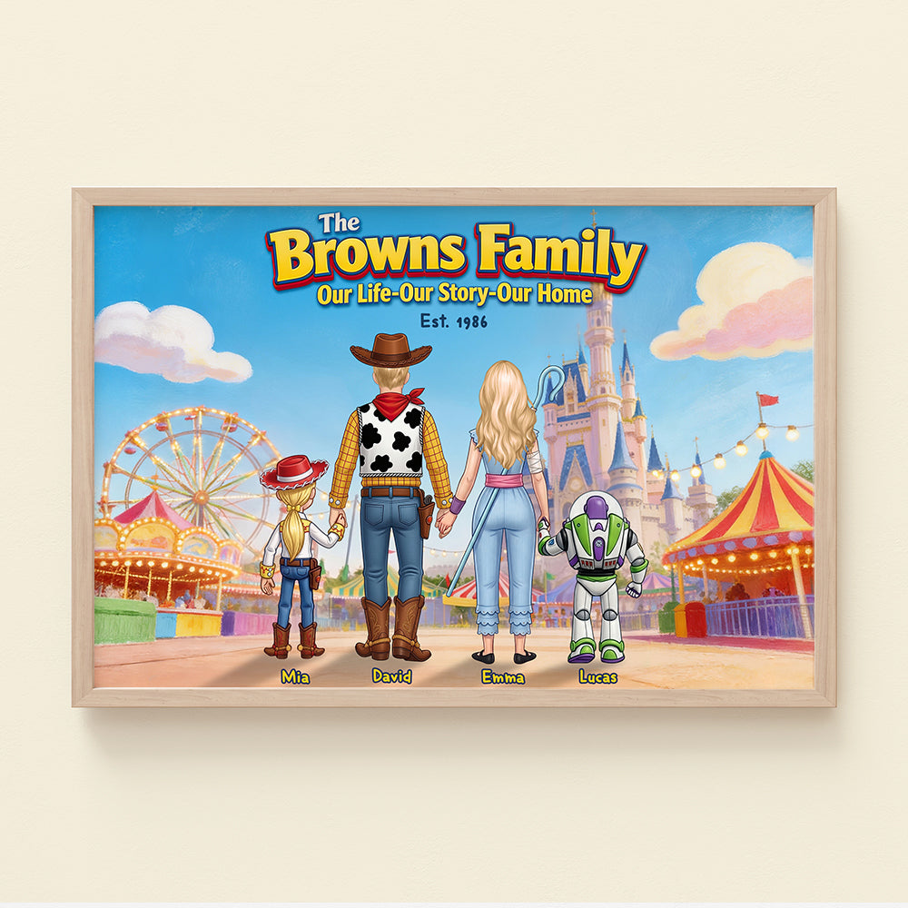 Family Adventure Canvas - Personalized Gifts For Family 02HUDT200626-Homacus