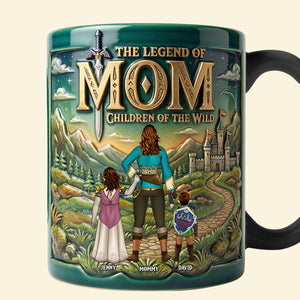Epic Mom & Her Little Legends Magic Coffee Mug - Personalized Gifts For Moms 02NATN080426HG-Homacus