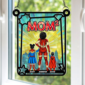 Personalized Gifts For Mom Suncatcher, Mom Exponents 03qhqn130225pa-Homacus