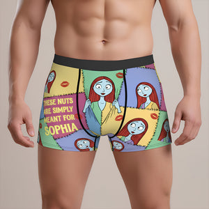 Gothic Men's Boxers Personalized Gifts For Husband 04TGDT151225-Homacus