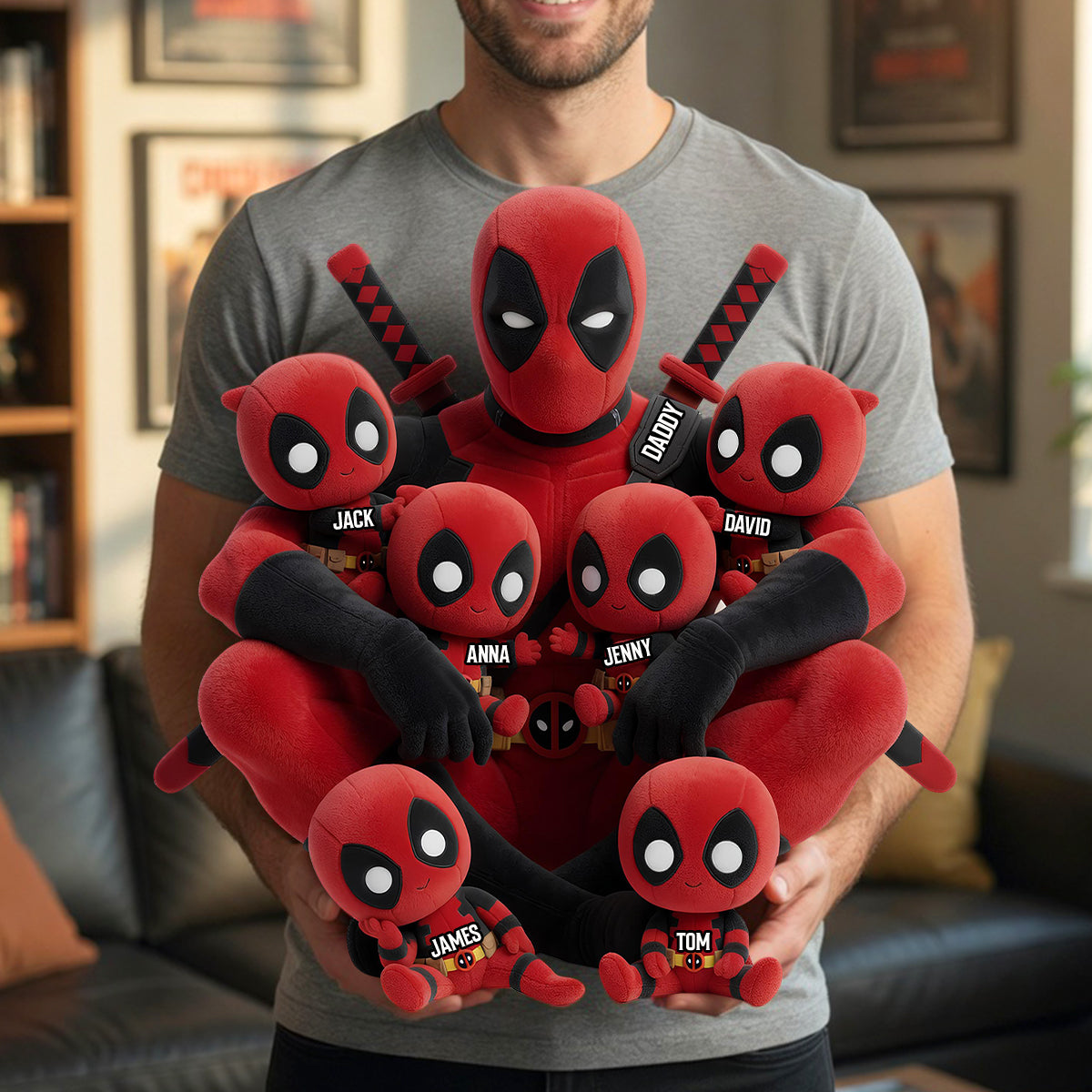 Funny Daddy Pillow - Personalized Gifts For Father's Day 04ohtn090526-Homacus