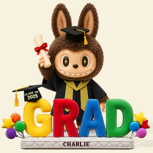 Graduation Doll Acrylic Plaque - Personalized Gifts For Graduate 02napu190625-Homacus
