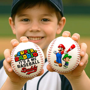 Personalized Gift For Dad Baseball - It's A Me Baseball 032OHQN090425-Homacus