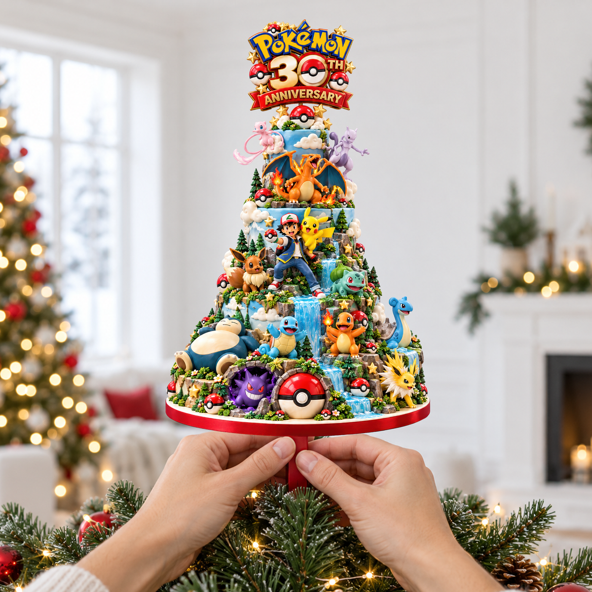 30th Anniversary Tree Topper - Personalized Gifts For Adventure Fans Acrylic Christmas Tree Topper 07OHQN161026-Homacus
